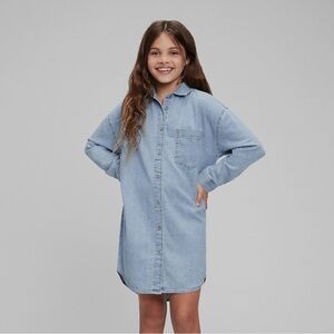 GAP Kids Denim Shirt Dress